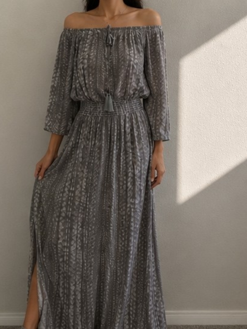 Off-Shoulder Lascana for Venus Maxi Dress XS